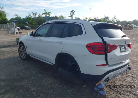2019 BMW X3 Sdrive30I z USA, uszkodzony, nr VIN 5UXTR7C57KLR45546